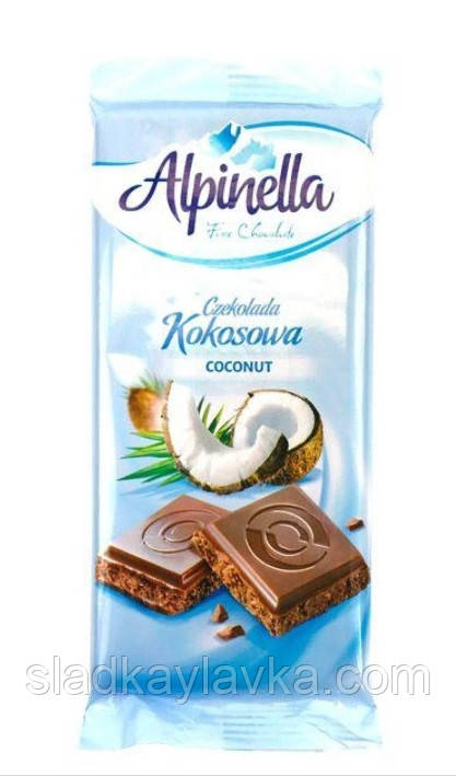 Шоколад Alpinella 90 грам (Польща)