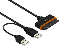 Кабель Shuole  USB 2.0  для HDD SSD  2.5" SATA 15 + 7 22 Pin, фото 4