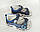 Дитячі босоніжки для хлопчиків р. 26 - 31 Jong Golf B20287-1 Сині, фото 3