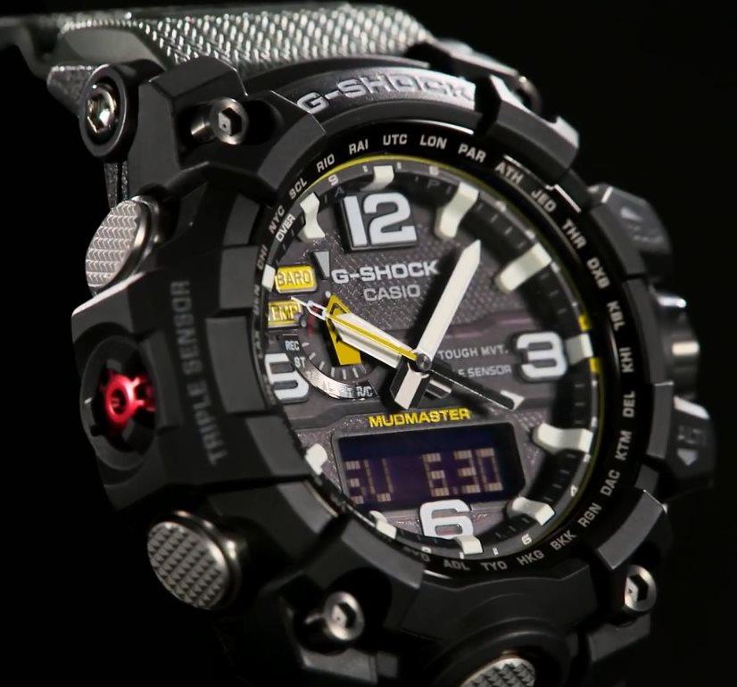 Часы наручные Casio G-Shock GWG-1000-1A3ER - фото 1 - id-p1847599624
