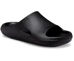 Crocs Mellow Recovery Slide Black — Чоловічі та Жіночі Шльопанці Крокс Меллоу Чорні, фото 5