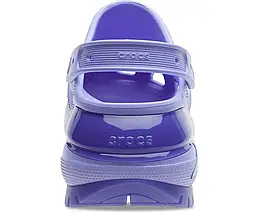 Crocs Mega Crush Clog Digital Violet — Жіночі Сабо Крокс Мега Краш Фіолетові Платформа — Оригінал, фото 4