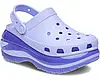 Crocs Mega Crush Clog Digital Violet — Жіночі Сабо Крокс Мега Краш Фіолетові Платформа — Оригінал, фото 6