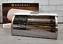 Хлібниця Edenberg EB-132 з неіржавкої сталі з обертовою кришкою, фото 5