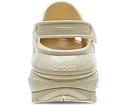 Crocs Mega Crush Clog Bone — Жіночі Сабо Крокс Мега Краш Кремові Платформа — Оригінал, фото 6
