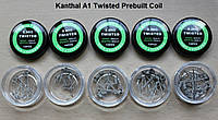 Койли намотки спіралі Prebuilt Twisted Coil Kanthal A1 Original Version в упаковці 10 штук на 0.9 Ом