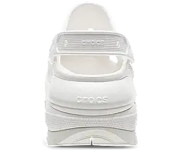 Crocs Mega Crush Clog White — Жіночі Сабо Крокс Мега Краш Білі Платформа — Оригінал, фото 4