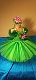Карнавальний костюм для дівчинки Латаття, Водяна Лілія, Жабка, фото 2