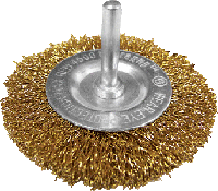 Щетка По Металлу для Дрели Боковая Из Рифленой Проволоки 50 Мм — Купить ...