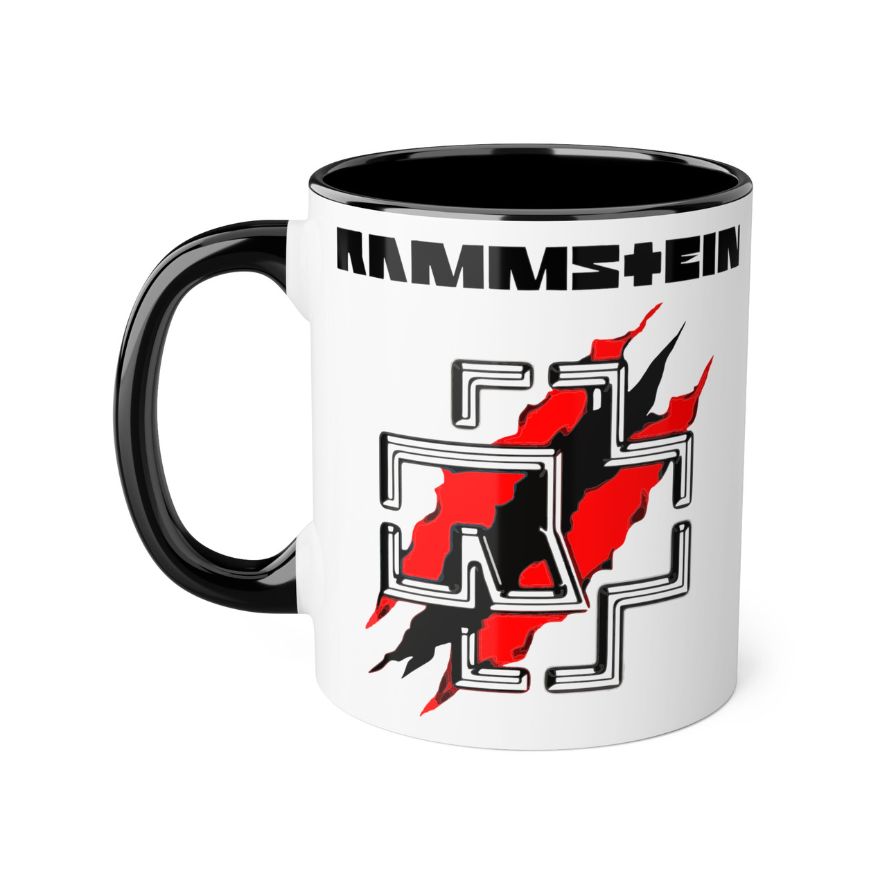 Кружка чашка Rammstein Рамштайн Белая