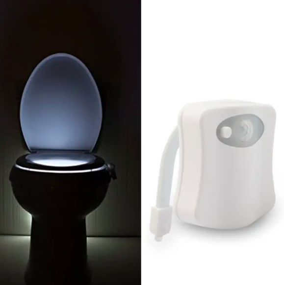 Купить Подсветка для унитаза в ванную комнату с датчиком led light bowl ...