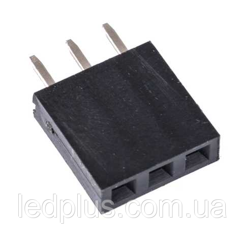 Роз'єм PBS-1x3 крок 2,54 мм 10 шт.