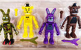 Набір фігурок FNAF Аніматроніки 4 шт. без бренда, фото 3