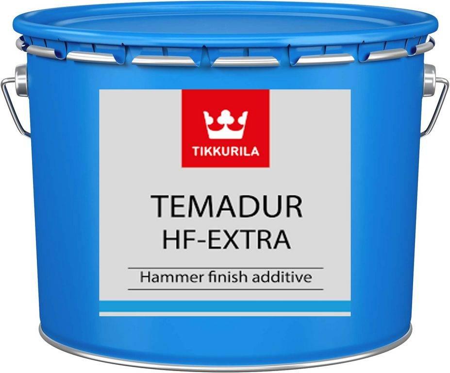 Tikkurila Temadur HF-Extra - добавка до фарби для надання молоткового ефекту, 0,5 л