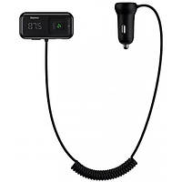 AUX/FM-трансмиттер Baseus Wireless MP3 Car Charger T Typed S-16 2USB 3.1A Зарядка в авто (CCTM-E01)
