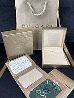 Подарочный комплект коробка в стиле Bvlgari под подвеску