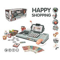 Дитячий іграшковий касовий апарат Міні каса зі сканером, вагами і стрічкою для продуктів Metr+ 888 H
