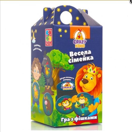 Гра настільна з фішками Весела сімейка VT8033-05/06