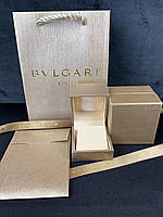 Подарочный комплект коробка в стиле Bvlgari под серьги