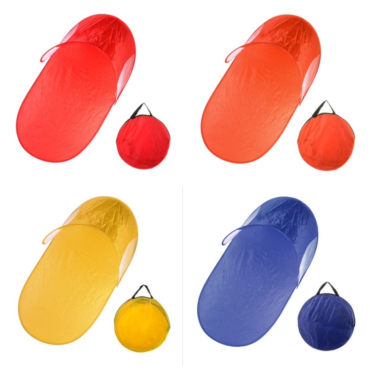 Пляжна підстилка - килимок антипісок із сонцезахисним козирком 150*80*50 см