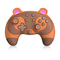 Беспроводной контроллер PowerLead для коммутатора Nintendo, геймпад Cute Raccoon Animal Pro для коммутатора Ni