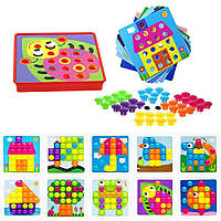 Дитяча розвиваюча мозаїка з великими деталями Metr+ М9А