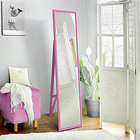 Напольное зеркало в розовом цвете 1650х400 мм