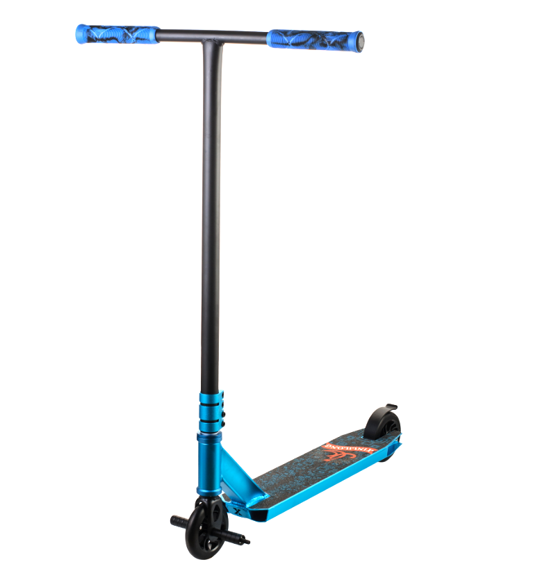 Scooter трюковий двоколісний самокат з пегами та HIC системою (блакитний)