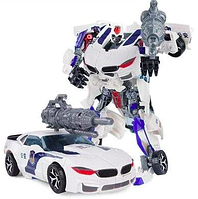 Робот-Трансформер біла Поліцейська машина 8820В