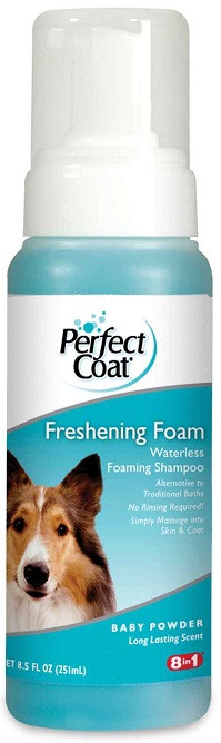 680306 /2719 USA 8in1 Perfect Coat Шампунь для собак безводний пінистий, 251 мл