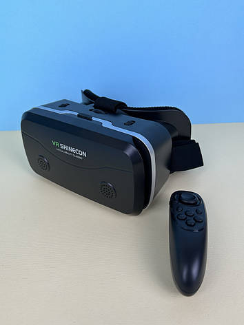 Окуляри віртуальної реальності VR Shinecon SC-G15 + пульт, чорні, фото 1