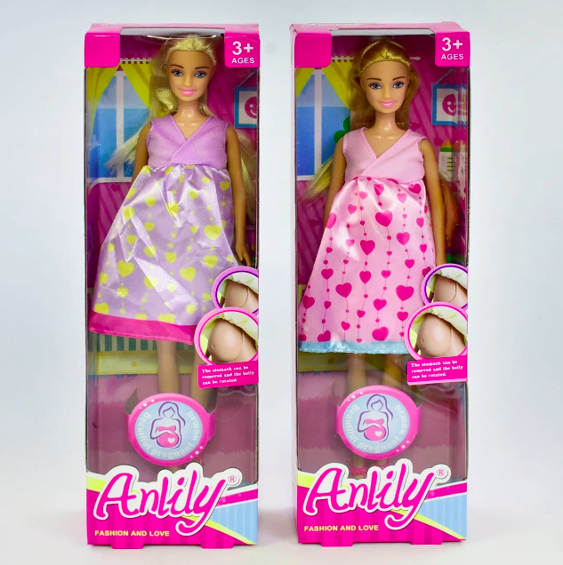 Вагітна лялька для дівчаток Anlily з малюком 99222