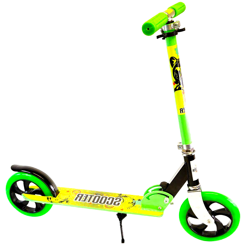 Двоколісний складнойсамокат Scale Sports Scooter 460 зелений (SS7438)