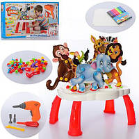 Дитячий ігровий набір болтовою мозаїки 4 в 1 Metr+ 179 деталей