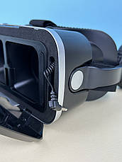 Окуляри віртуальної реальності VR Shinecon SC-G15E із навушниками + пульт, чорні, фото 6