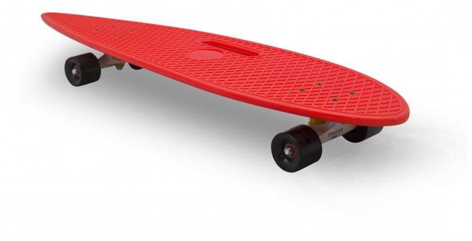 Пенниборд Maraton Longboard Fish (червоний)