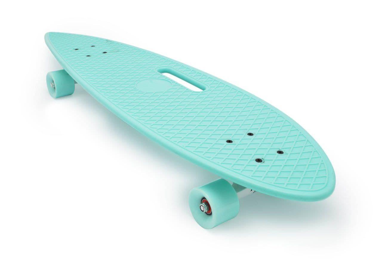 Maraton пенні борд Longboard Fish (бірюзовий)
