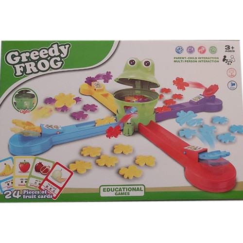 Дитяча настільна гра Жадібна жаба Greedy Frog