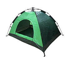 Намет автоматичний 4-місний ЗЕЛЕНИЙ Розмір 2х1.5 метри