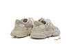 Жіночі кросівки Adidas Ozweego Light beige Адидас Озвего бежеві текстиль рефлективні, фото 7