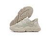 Жіночі кросівки Adidas Ozweego Light beige Адидас Озвего бежеві текстиль рефлективні, фото 8