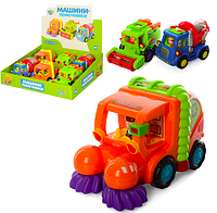 Інерціальні дитячі машинки Спецтехніка Limo Toy 386 ABC