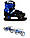 Дитячі ролики-ковзани 2 в 1 Scale Sports Blue/Black 614500120-S з регульованим розміром 29-33, фото 3