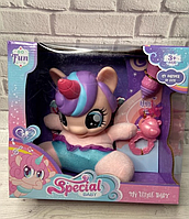 Дитяча інтерактивна музична конячка-поні з пляшкою My Little Baby Limo Toy LY20028