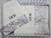 Набор из двух полотенец Dior