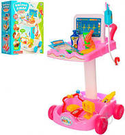 Дитячий ігровий набір Умілий доктор Limo Toy 36 предметів (рожевий)