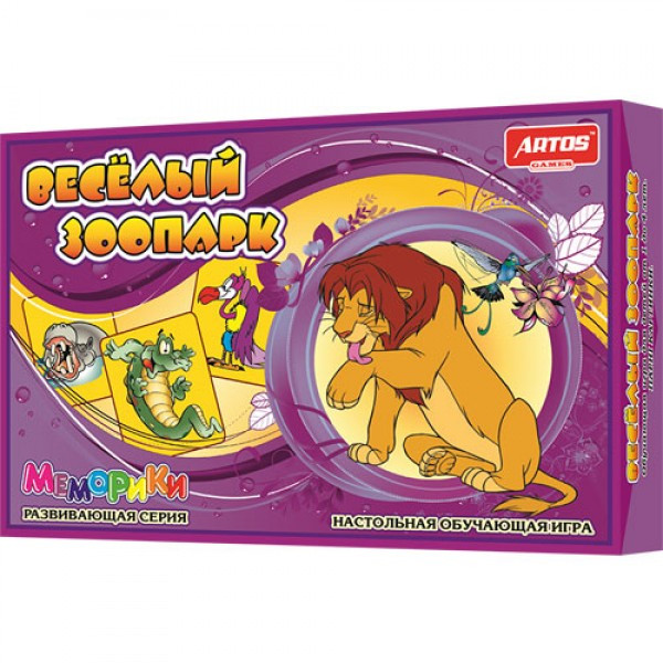 Настільна гра "Веселий зоопарк"