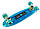 Музична та світна дека Penny Fish Skateboard Original Blue. Міський.Тихий. Легкий, фото 5