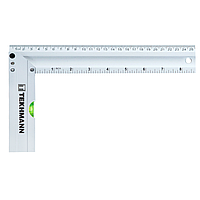 Кутник столярний з рівнем 250мм Tekhmann 9000250