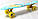 Скейтборд із принтом Penny Board Cool Cat Світні колеса, дитячий міський безшумний трюковий, фото 4
